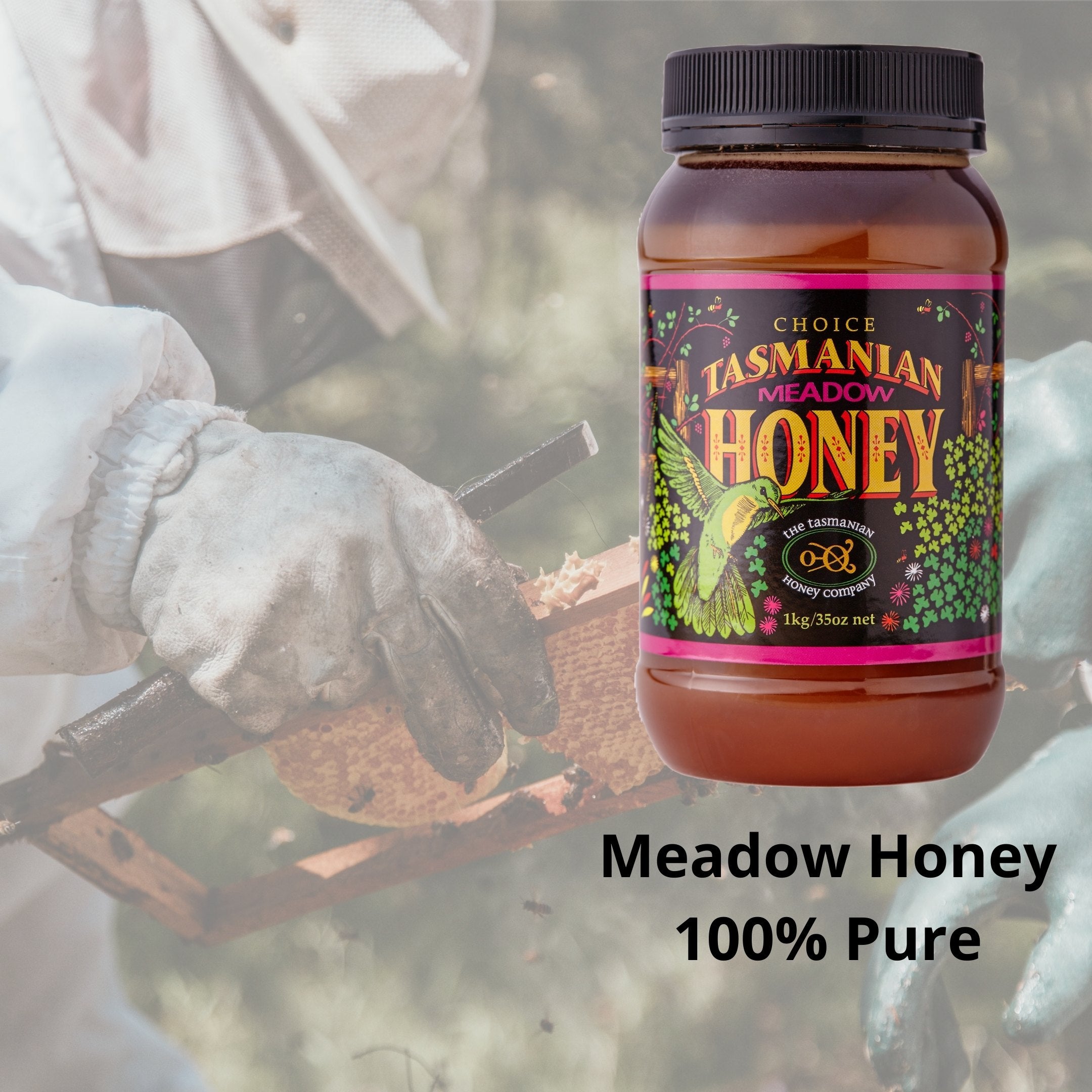 Tasmanian Meadow Honey 1kg