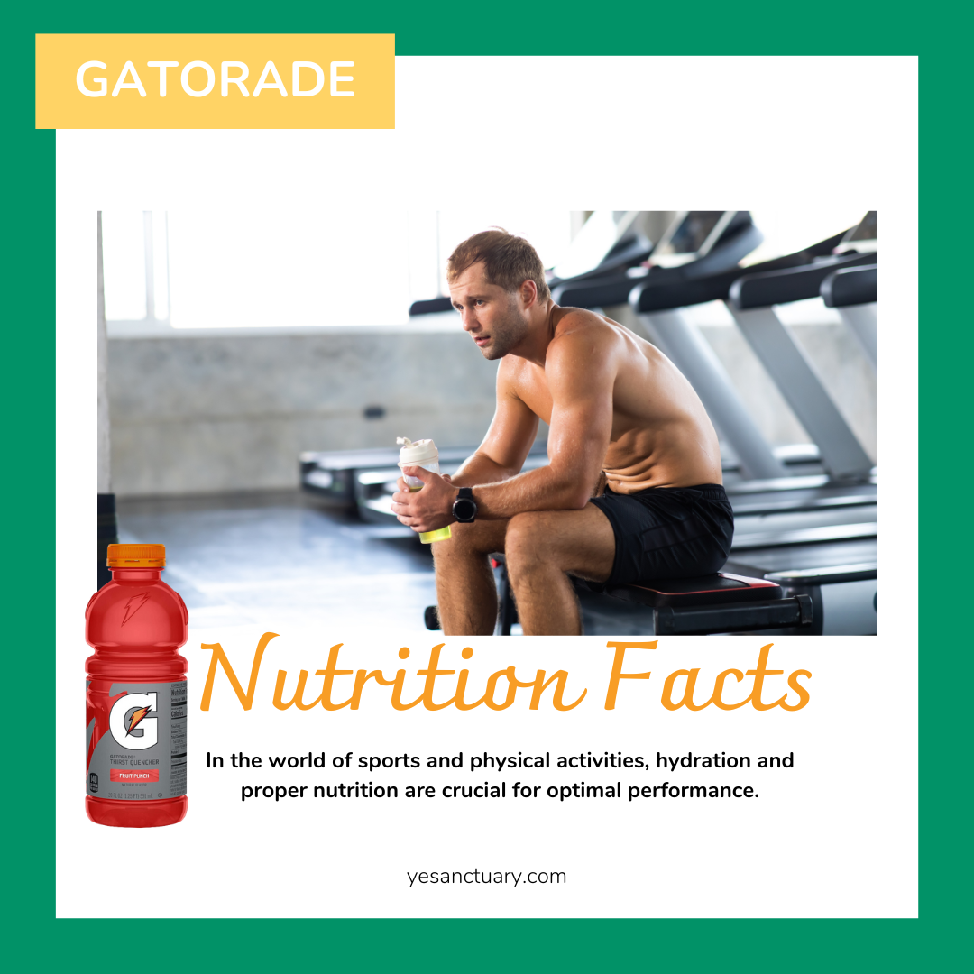 Gatorade Nutrition Facts