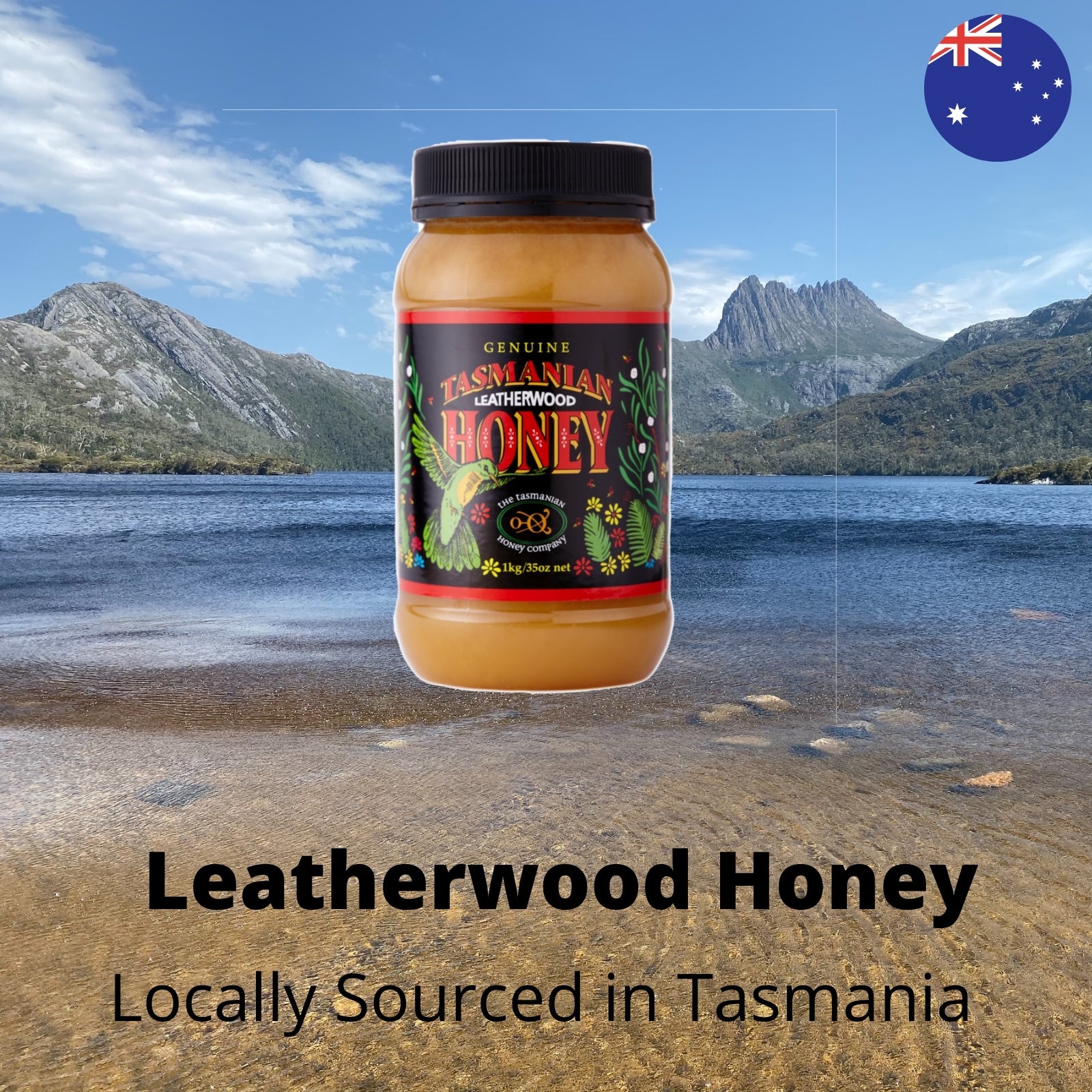 Natural Tasmanian Leatherwood Honey 1kg